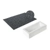 styles dernier cri Kit Moule à Bûche Et Tapis Décor Arabesque SilikoMart Professional 13