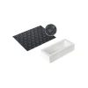 Kit Moule à Bûche Et Tapis Décor Matelassé SilikoMart Professional marque pas cher 19