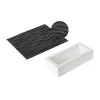 Vente Kit Moule à Bûche Et Tapis Effet Bois SilikoMart Professional 25