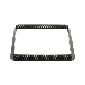 fashion pas cher Kit Moule Silicone 1 Tarte Carrée 200mm Silikomart Professional 13