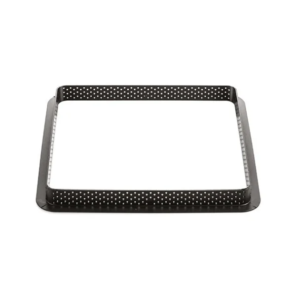 fashion pas cher Kit Moule Silicone 1 Tarte Carrée 200mm Silikomart Professional 5