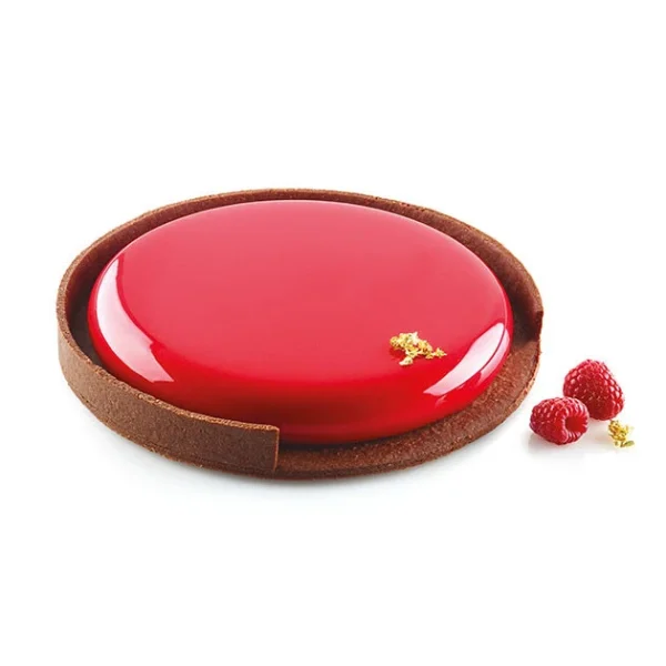 Kit Moule Silicone 1 Tarte Ø 190mm Silikomart Professional grande marque pas cher 3