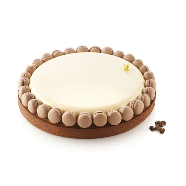 Retour Facile et Gratuit Kit Moule Silicone 1 Tarte Ø 250mm Silikomart Professional 3