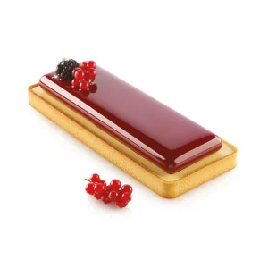 grossiste Kit Moule Silicone 1 Tarte Rectangle 265mm Silikomart Professional 9