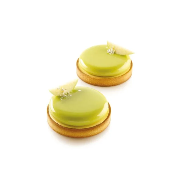Kit Moule Silicone 2 Tartes Ø 120mm Silikomart Professional france en ligne 3