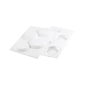 Authenticité garantie Kit Moule Silicone 4 Tartelettes Ø 100mm Silikomart Professional 13