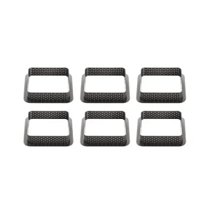 Kit Moule Silicone 6 Tartelettes Carrées 80mm Silikomart Professional ﻿soldes 14