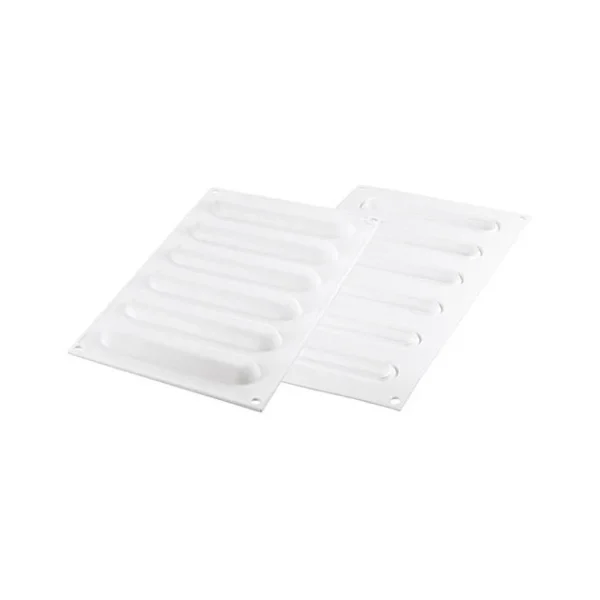 Officielle Kit Moule Silicone 6 Tartelettes Oblong 14,6 Cm Silikomart Professional 7
