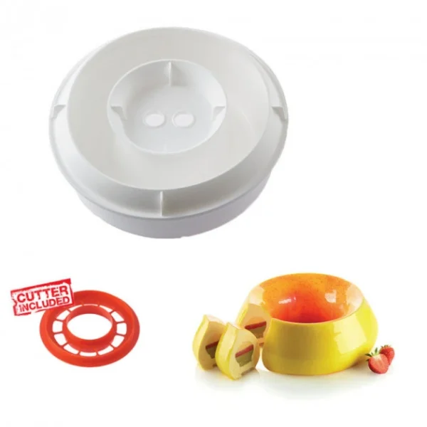 shopping pas cher Kit Moule Silicone Flamme Ø 240mm Silikomart 1