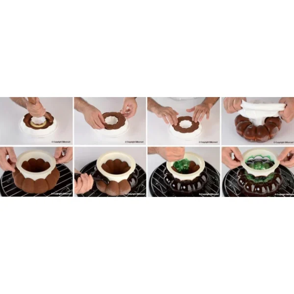 Kit Moule Silicone Magia Del Tempo 1L Ø160mm Silikomart Professional magasin en ligne 3