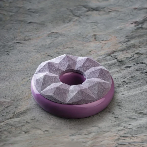 pas cher Kit Moule Silicone Rond Louvre Ø 18 Cm X H 6,3 Cm Pavoni 1