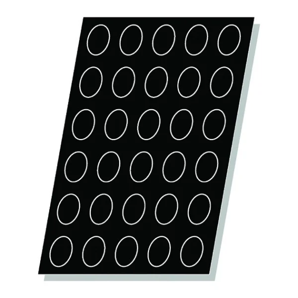 Mini-Savarins Ovales Flexipan – Moule Silicone nouveau produit 3