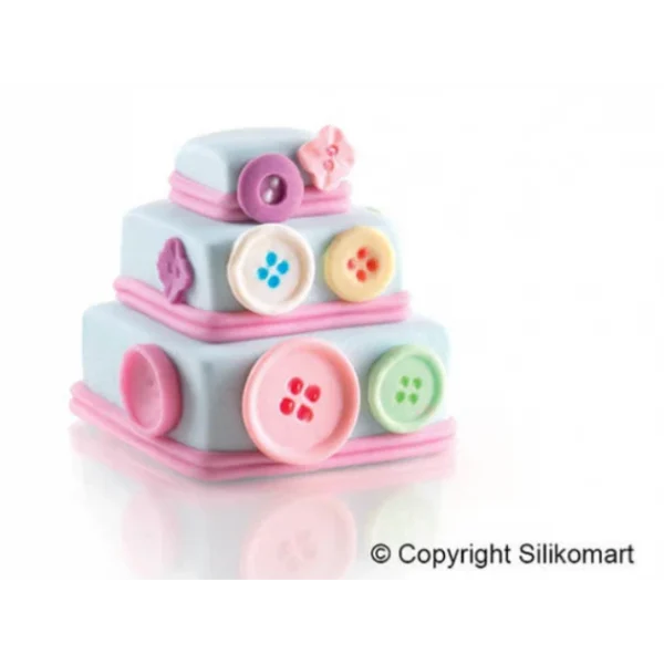 marque moins cher MALLARD FERRIERE Moule 6 Pyramides à Étages En Silicone 3