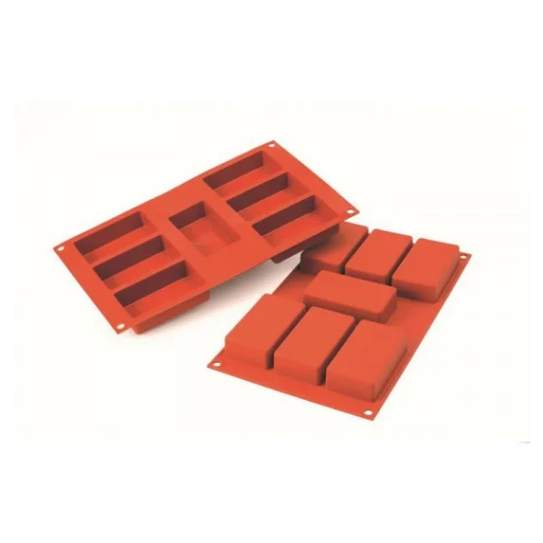 vente pas cher MALLARD FERRIERE Moule 7 Rectangles En Silicone 1