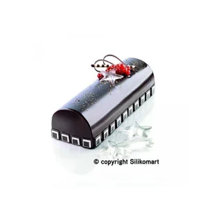 Moule à Bûche Silicone 25 Cm SilikoMart Professional en vente 8