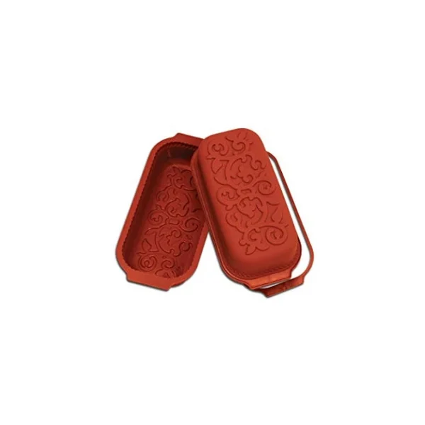 Silikomart Moule à Cake En Silicone Avec Ornements 300x145mm vente à bas prix 1