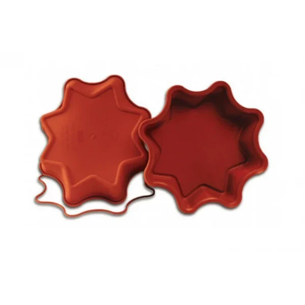 en ligne officielle MALLARD FERRIERE Moule Etoile 8 Branches En Silicone 1