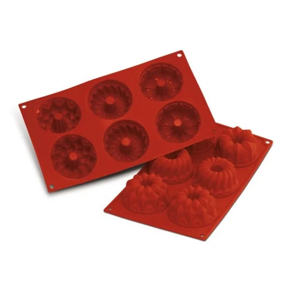des prix incroyables Silikomart Moule Kougloffs Assortis Professionnel En Silicone 1