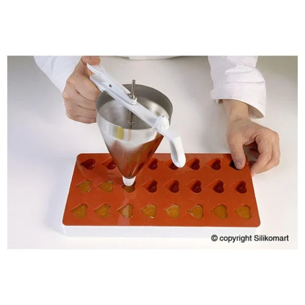 Moule Pâte De Fruit Ananas 24 Empreintes 9ml SilikoMart Professional mode pas cher 3