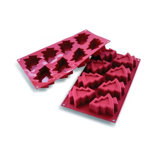 authentiques Silikomart Moule Sapins Professionnel En Silicone 1