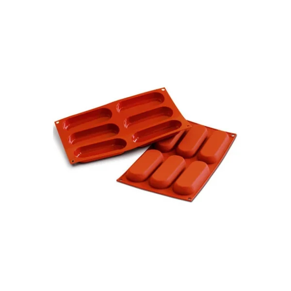 à prix promos Moule Silicone Pain Au Lait 13 X 5 Cm X H 1,8 Cm Silikomart 1