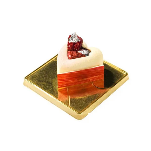 Moule Silicone Savarins Coeurs 5,6 X 5,2 Cm (x10) Silikomart mode 3