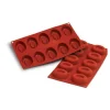Moule Silicone 10 Savarins Ovales 7 X 5,2 Cm Silikomart Nouvelle tendance 8