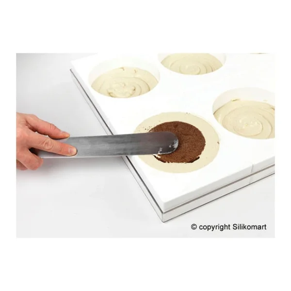Moule Silicone 12 Empreintes Rondes Ø115 Mm Silikomart magasin 4