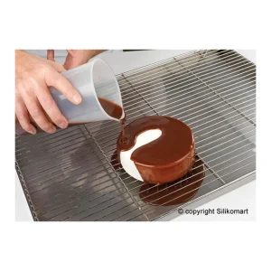 Moule Silicone 12 Empreintes Rondes Ø115 Mm Silikomart magasin 12