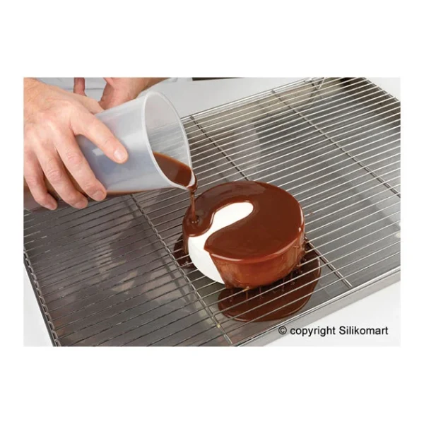Moule Silicone 12 Empreintes Rondes Ø115 Mm Silikomart magasin 5