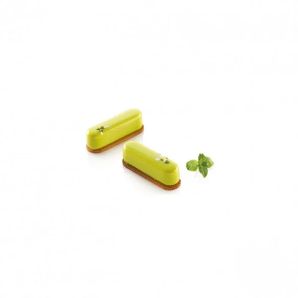 fashion pas cher Moule Silicone 12 Mini Eclairs Caroline 83 X 23 X H21 Mm 30ml SilikoMart Professional 3