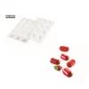 Les achats en ligne Moule Silicone 12 Minis Ovales Bombés 5,8 X 2,9 Cm 30ml SilikoMart Professional 13