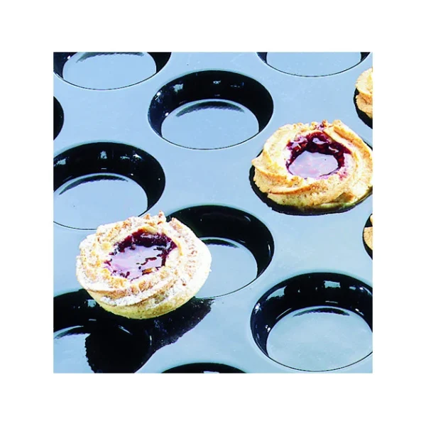 Moule Silicone 15 Florentins (quiches) 9 Cm X H 0,8 Cm Flexipan achat pas cher 1