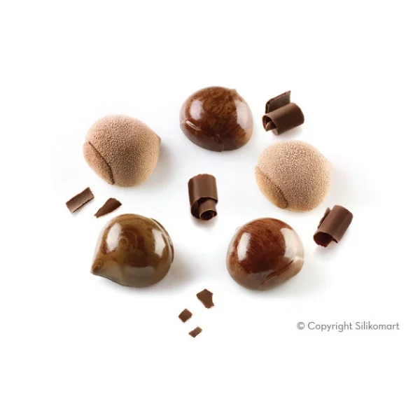 Moule Silicone 15 Marrons 30ml SilikoMart Professional mode 4