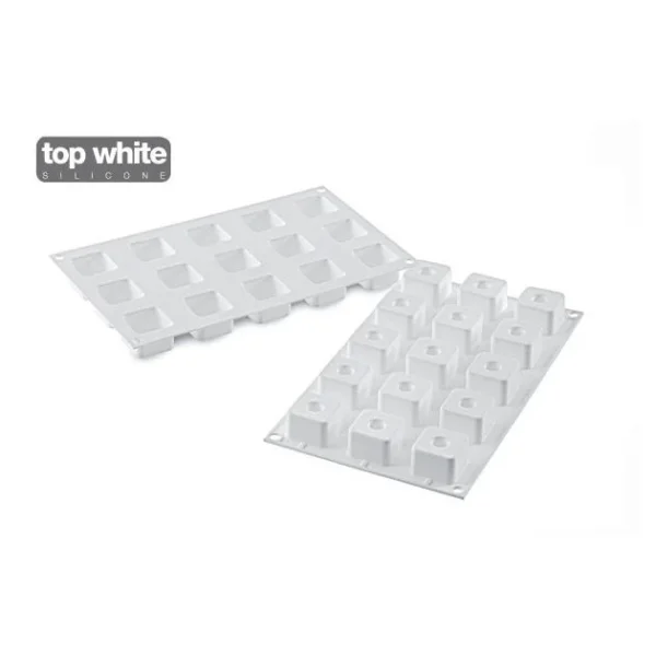 Authenticité garantie Moule Silicone 15 Sushis Makis 3,5 X 3,5 Cm 26ml SilikoMart Professional 4