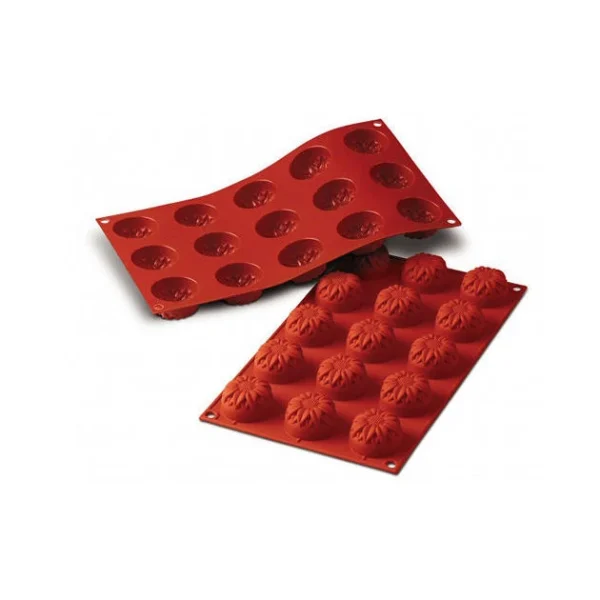 pas cher en vente Moule Silicone Tournesols 4,4 Cm X H 2,7 Cm (x15) Silikomart 1