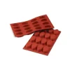 Moule Silicone 16 Ovales 5,5 X 3,3 Cm Silikomart Achat 8