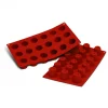 marque pas cher Moule Silicone 18 Cannelés 3,5 Cm X H 3,5 Cm Silikomart 7