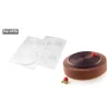Promotio de vente Moule Silicone 2 Tourbillons 100ml Grand Modèle Silikomart Professional 13