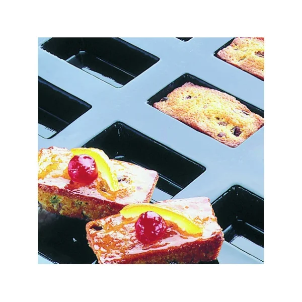 se précipiter pour acheter Moule Silicone 24 Cakes 8 X 3 Cm Flexipan 1