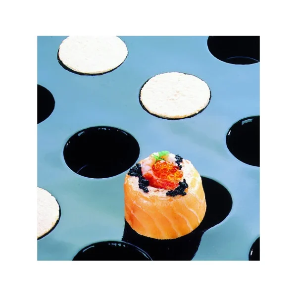 soldes en ligne Moule Silicone 24 Cylindres 6,3 Cm X H 2,5 Cm Flexipan 1