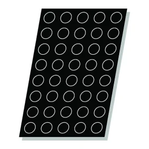 Nouvelle tendance Moule Silicone 24 Muffins 8 Cm X H 3,5 Cm Flexipan 6