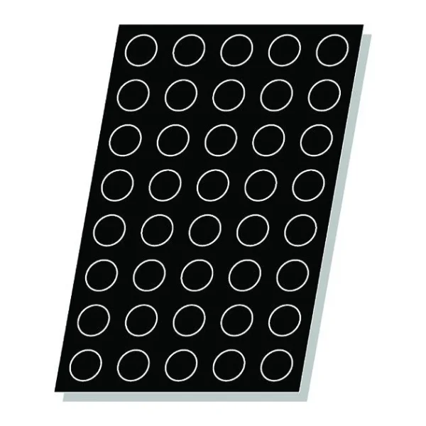 Nouvelle tendance Moule Silicone 24 Muffins 8 Cm X H 3,5 Cm Flexipan 3