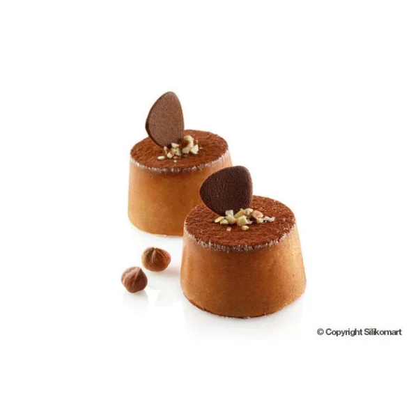 Moule Silicone 24 Muffins Ø6,9 X H3,9 Cm 122ml SilikoMart Professional en ligne officielle 3