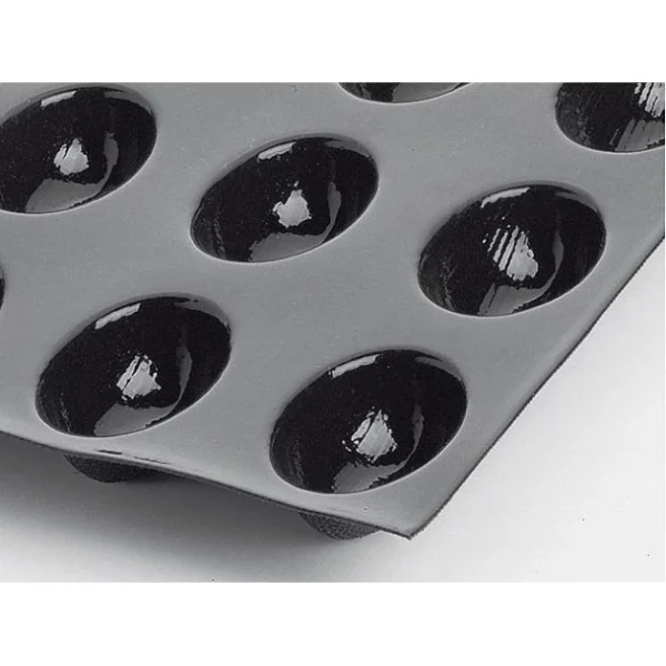 boutique en ligne Moule Silicone 24 Ovales (Aspic) 9,6 X 4,5 Cm Flexipan 1