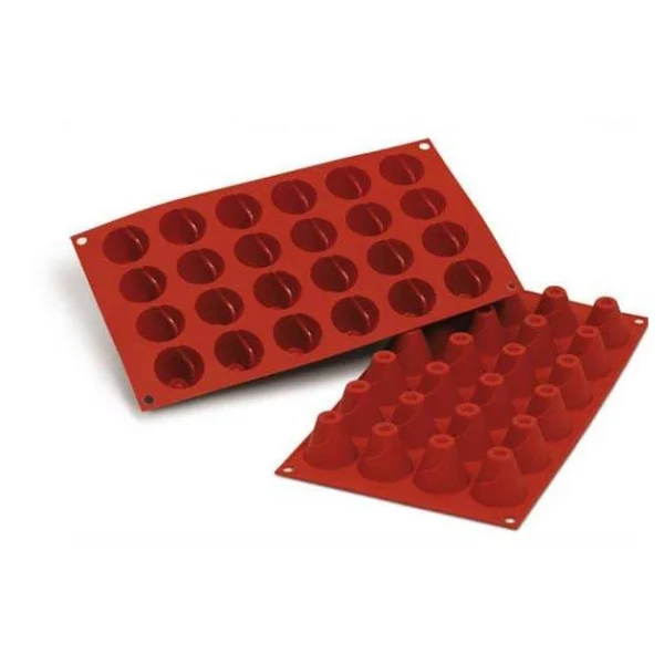 Moule Silicone Volcan Ø 3,9 X H 3,3 Cm (x24) Silikomart design à la mode 1