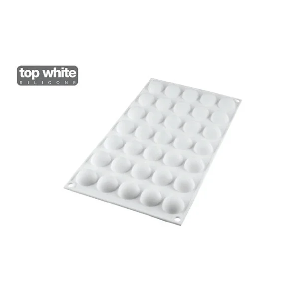 haute qualité Moule Silicone 35 Demi-Sphère 5ml SilikoMart Professional 4