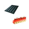 Moule Silicone 4 Bûches Rondes 49,5 X 8 X H 6,3 Cm 2137ml SilikoMart Professional jusqu'à 20