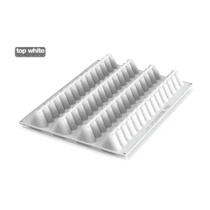 mode Moule Silicone 4 Bûches Trilogy 37cm Silikomart Professional 8