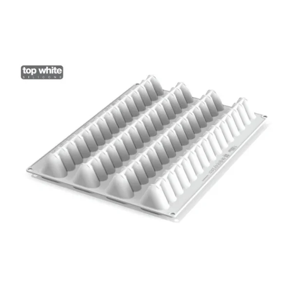 mode Moule Silicone 4 Bûches Trilogy 37cm Silikomart Professional 3